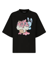 T-shirt with Gianpiero D’Alessandro print - | Dolce & Gabbana