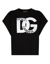 Jersey T-shirt with DG print - | Dolce & Gabbana