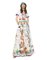 Jersey T-shirt with knot detail - | Dolce & Gabbana