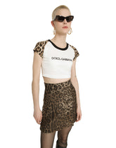 Short-sleeved T-shirt with Dolce&Gabbana logo - | Dolce & Gabbana