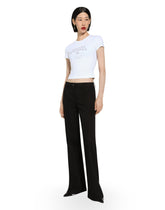 Jersey T-shirt with Dolce&Gabbana lettering - | Dolce & Gabbana