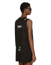 Oversize cotton jersey tank top DGVIB3 - | Dolce & Gabbana
