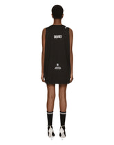 Oversize cotton jersey tank top DGVIB3 - | Dolce & Gabbana