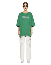 Short-sleeved T-shirt in cotton jersey with DGVIB3 print - | Dolce & Gabbana