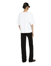 Jersey T-shirt with Dolce&Gabbana logo lettering - | Dolce & Gabbana
