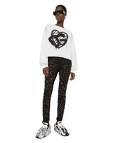 Jersey sweatshirt with DG logo print - | Dolce & Gabbana