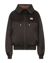 Technical gabardine jacket with hood - | Dolce & Gabbana