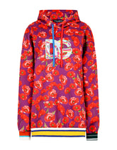 Garden-print jersey hoodie - | Dolce & Gabbana