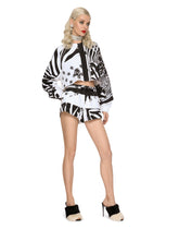 Zebra-print jersey sweatshirt - | Dolce & Gabbana