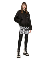 Nylon bomber jacket with DG logo patch - | Dolce & Gabbana