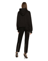 Jersey sweatshirt with DG logo print - | Dolce & Gabbana