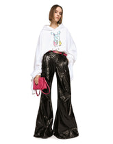 Cropped sweatshirt with Gianpiero D’Alessandro print - | Dolce & Gabbana