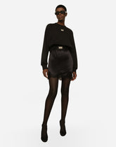 Technical jersey sweatshirt with Dolce&Gabbana tag - | Dolce & Gabbana