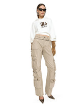 Jersey hoodie with carpet-stitch DG patch - | Dolce & Gabbana