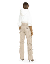 Jersey hoodie with carpet-stitch DG patch - | Dolce & Gabbana