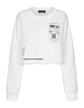 Long-sleeved round-neck sweatshirt in cotton jersey DGVIB3 - | Dolce & Gabbana