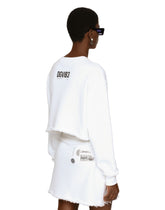 Long-sleeved round-neck sweatshirt in cotton jersey DGVIB3 - | Dolce & Gabbana