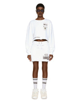 Long-sleeved round-neck sweatshirt in cotton jersey DGVIB3 - | Dolce & Gabbana