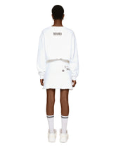 Long-sleeved round-neck sweatshirt in cotton jersey DGVIB3 - | Dolce & Gabbana