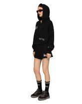 Long-sleeved cotton jersey hoodie DGVIB3 - | Dolce & Gabbana