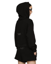 Long-sleeved cotton jersey hoodie DGVIB3 - | Dolce & Gabbana