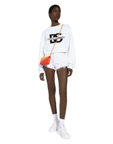 Jersey sweatshirt with DG logo embroidery - | Dolce & Gabbana