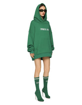 Oversize cotton jersey hoodie with DGVIB3 print - | Dolce & Gabbana