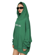 Oversize cotton jersey hoodie with DGVIB3 print - | Dolce & Gabbana