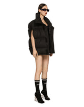 Sleeveless padded nylon down jacket with high neck DGVIB3 - | Dolce & Gabbana