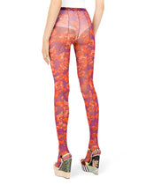 Poppy-print tights - | Dolce & Gabbana