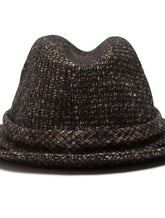 FEDORA HAT IN MICRO TWEED - | Dolce & Gabbana