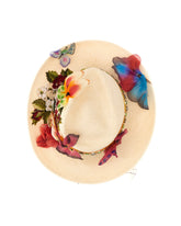 TEXAN HAT WITH BUTTERFLY DECORATIONS - | Dolce & Gabbana