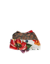 Patchwork turban with floral appliqués - | Dolce & Gabbana