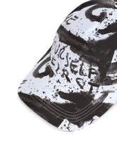Nylon baseball cap with DG graffiti print - | Dolce & Gabbana