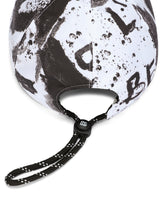 Nylon baseball cap with DG graffiti print - | Dolce & Gabbana