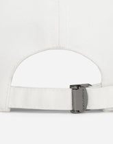 Gabardine baseball cap with DG logo - | Dolce & Gabbana