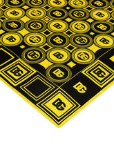 Twill scarf with DG logo print (90 x 90) - | Dolce & Gabbana