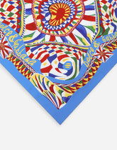 Carretto-print twill scarf (90x90) - | Dolce & Gabbana