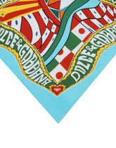 Carretto-print twill scarf (90x90) - | Dolce & Gabbana