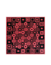 Twill scarf with DG logo print (70 x 70) - | Dolce & Gabbana