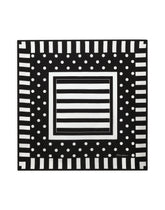 70x70 silk twill scarf with polka dot print - | Dolce & Gabbana
