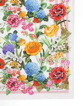 Floral-print silk twill foulard (70x70) - | Dolce & Gabbana
