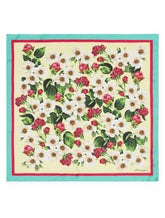 TWILL FOULARD WITH MIXED FLORAL PRINT 70 X 70CM- 27.5 X 27.5 INCHES - | Dolce & Gabbana