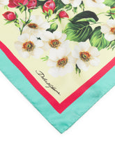 TWILL FOULARD WITH MIXED FLORAL PRINT 70 X 70CM- 27.5 X 27.5 INCHES - | Dolce & Gabbana
