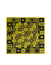 Twill scarf with DG logo print (50 x 50) - | Dolce & Gabbana