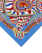 Carretto-print twill scarf (50 x 50) - | Dolce & Gabbana