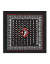 BANDANA PRINT COTTON FOULARD 50 X 50CM- 19 X 19 INCHES - | Dolce & Gabbana