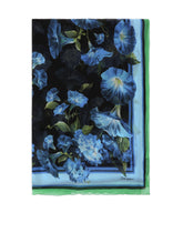 Bluebell-print silk scarf (120 x 200) - | Dolce & Gabbana