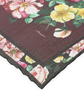 Bluebell-print silk scarf (120 x 200) - | Dolce & Gabbana