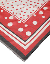 Silk scarf with polka-dot print: 135 x 200cm - 53 x 78 inches - | Dolce & Gabbana